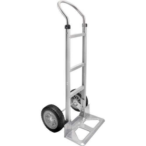 Diable d&eacute;mont&eacute;, Prise Continu, Aluminium, Hauteur de 49-5/8", Capacit&eacute; 500 lb - KLETON 