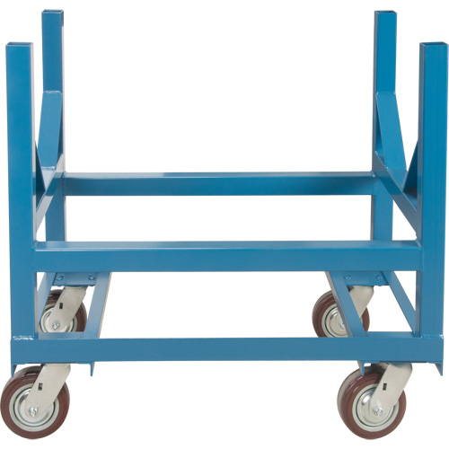 Pipe & Bar Cradle Truck, 36" L x 24" W x 34" H, 2500 lbs. Capacity, Polyurethane Wheels - KLETON 