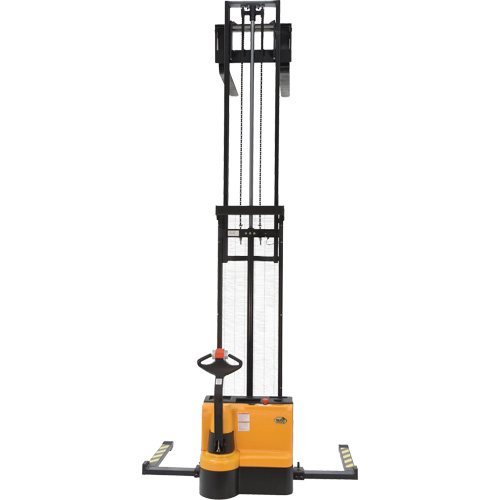 Gerbeur &agrave; m&acirc;t double, Fonctionnement &eacute;lectrique, Capacit&eacute; 2200 lb, Lev&eacute;e max 150" - Vestil S-150-AA-DM