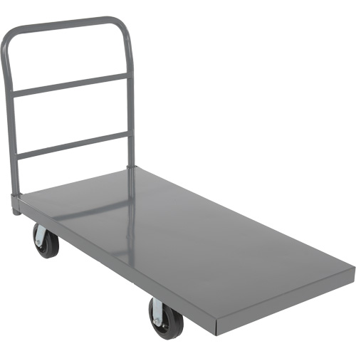 Chariot &agrave; plateforme, 48" lo x 24" la x Capacit&eacute; 2000 lb, Roues en Caoutchouc - Vestil ECSPT-2448