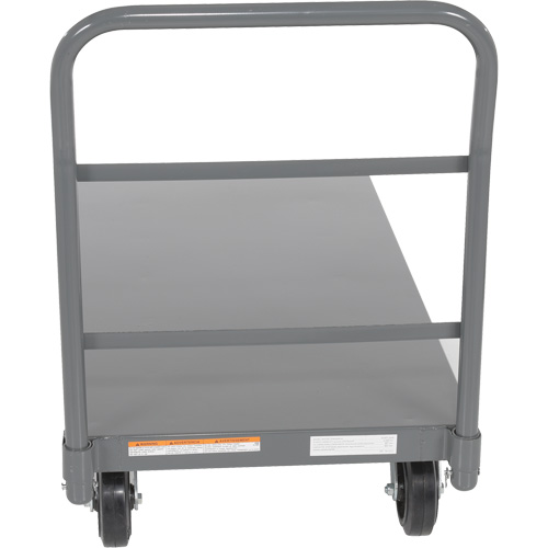 Chariot &agrave; plateforme, 48" lo x 24" la x Capacit&eacute; 2000 lb, Roues en Caoutchouc - Vestil ECSPT-2448