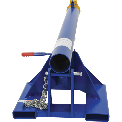 Grue t&eacute;lescopique pour chariot &eacute;l&eacute;vateur &agrave; fourche Orbit Boom - Vestil LM-OBT-6-24