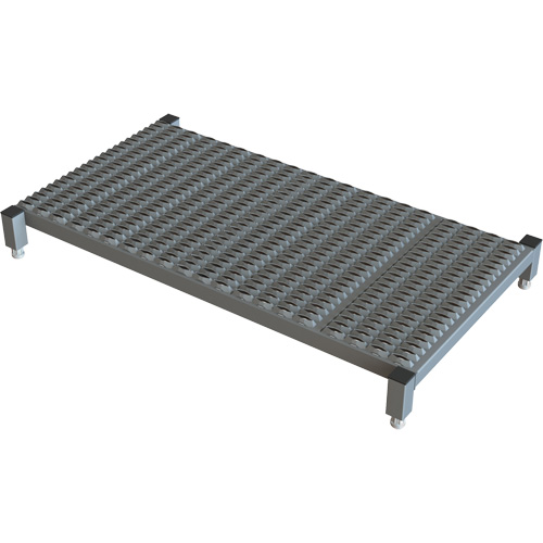 Plateforme de travail en une &eacute;tape &agrave; hauteur r&eacute;glable, 24" la x 48" pr, Capacit&eacute; de 800 lb, Enti&egrave;rement soud&eacute; - Tri-Arc Manufacturing WLOS548242
