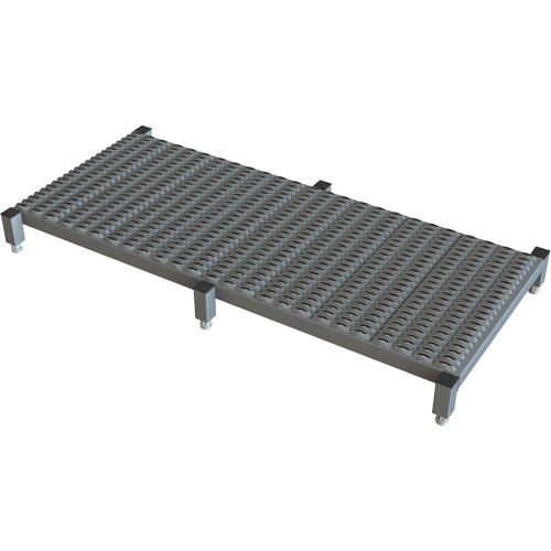 Plateforme de travail en une &eacute;tape &agrave; hauteur r&eacute;glable, 24" la x 59" pr, Capacit&eacute; de 800 lb, Enti&egrave;rement soud&eacute; - Tri-Arc Manufacturing WLOS559242