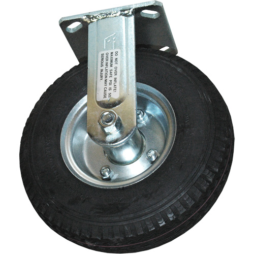 Roulette pneumatique rigide pour chariot &agrave; plateforme - Rubbermaid Specialmade FG4402L40000