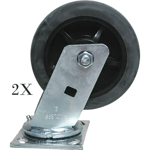 Platform Truck Swivel Casters - Rubbermaid Specialmade FG7931L20000