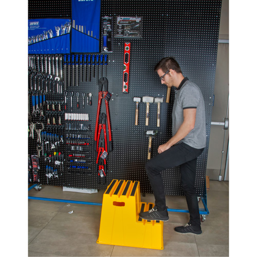 Kleton Step Kleton Industrial Step Stool, 2 Steps, 26