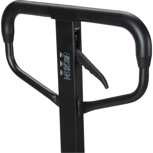 Transpalette manuel Quick-Lift, Acier, 36" lo x 20,5" la, Capacit&eacute; 5500 lb - KLETON 
