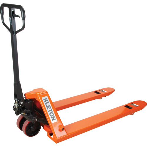Transpalette manuel Quick-Lift, Acier, 48" lo x 27" la, Capacit&eacute; 5500 lb - KLETON 