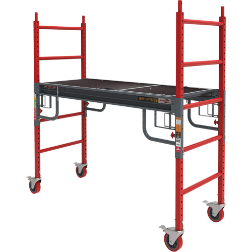 &eacute;chafaudage Baker Buildman pour cloison s&egrave;che, 31" p x 6' h - Metaltech I-BMSS