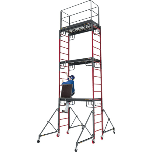 &eacute;chafaudage Baker Buildman pour cloison s&egrave;che, 31" p x 6' h - Metaltech I-BMSS