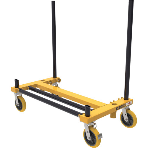 Buildman H-Cart Multi-Use Drywall Cart - Metaltech I-BMDHER31YGR