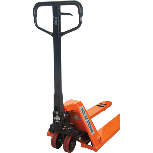 Transpalettes hydrauliques &agrave; profil bas, 48" lo x 20,5" la, Capacit&eacute; de 3300 lb - KLETON 