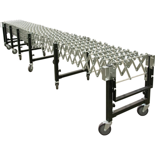 Expandable Conveyor, 23" W x 24' L, 200 lbs. per lin. ft. Capacity - KLETON 
