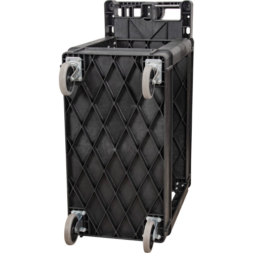 Chariot utilitaire, 2 tiers, 17-1/8" x 33-1/2" x 37-5/8", Capacit&eacute; 550 lb - KLETON 
