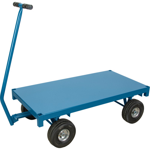 Outdoor Platform Wagon Truck, 24" W x 48" L, 1000 lbs. Capacity - KLETON 