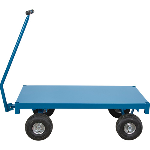 Outdoor Platform Wagon Truck, 24" W x 48" L, 1000 lbs. Capacity - KLETON 