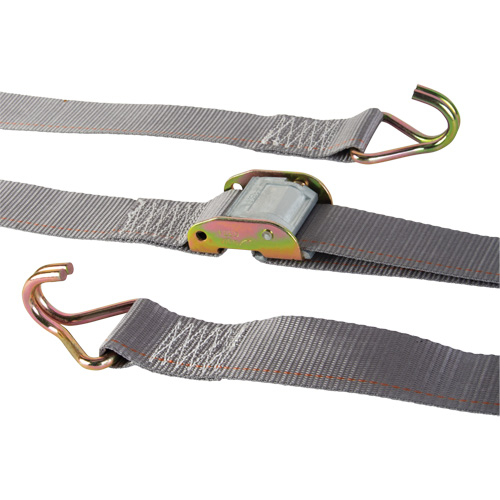 Tendeur d'arrimage &agrave; cliquet, Boucle &agrave; came, 2" la x 16' lo, Charge d'utilisation 500 lb (227 kg) - KLETON 