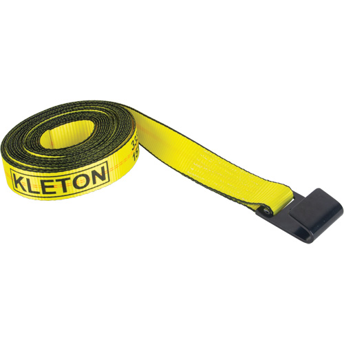 Tendeur d'arrimage logistique, Crochet plat, 2" , 30' , Charge d'utilisation max. 3335 lb (1512 kg) - KLETON 