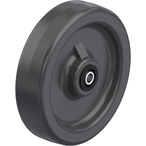 Solid Black Phenolic Wheels - Blickle P-PH-060X020/050R