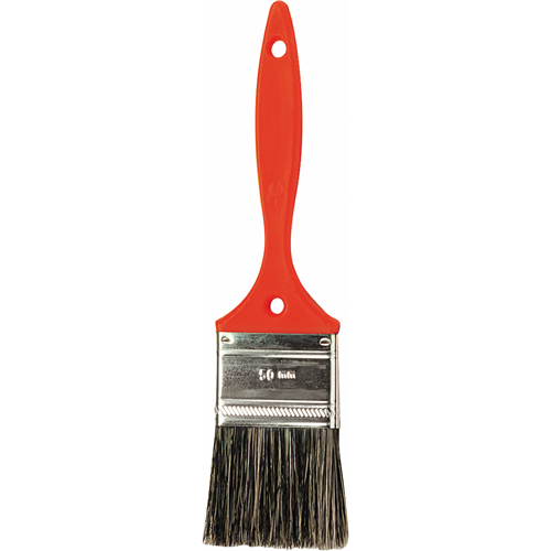 Go Paint Brush, Natural Bristles, Plastic Handle, 3" Width - Rubberset 70031030