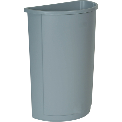 Untouchable&reg; Containers, Polyethylene, 21 US gal. - Rubbermaid FG352000GRAY