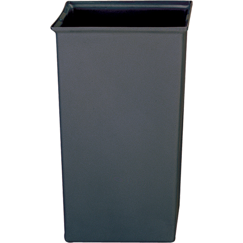 Contenants Landmark Series Classique - doublures rigides, 35,5 gal. US - Rubbermaid FG356700GRAY