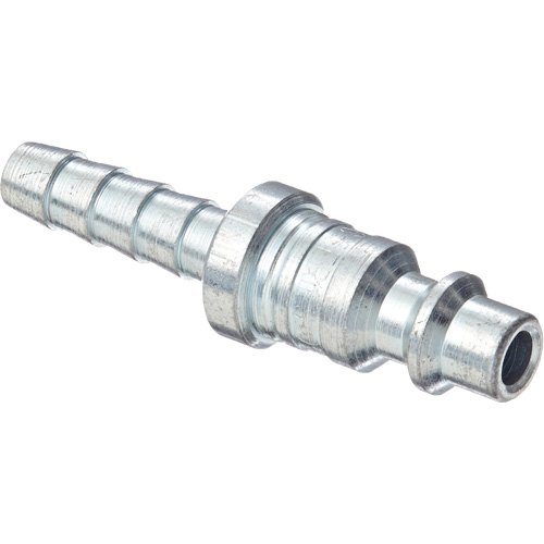Pneumatic Standard Hose Barb Coupler, Steel, Type DF, 1/4", 500 psi - Dixon Group D2S2