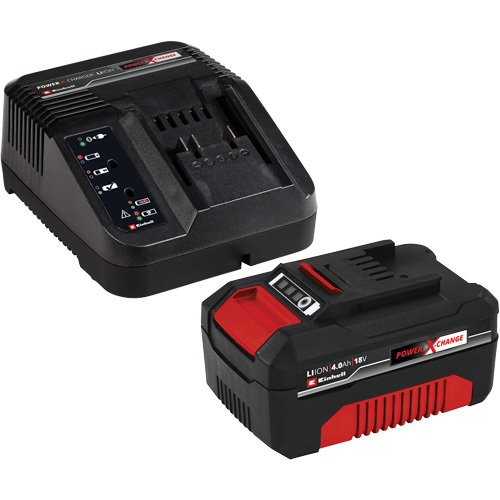 Power X-Change Battery & Charger Starter Kit, Lithium-Ion, 18 V - Einhell 4512132