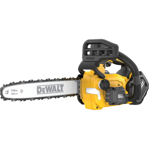 Ensemble de scie &agrave; chaîne MAX* avec poign&eacute;e sur le dessus, 14", &agrave; pile, 60 V - DEWALT DCCS674X2-CA