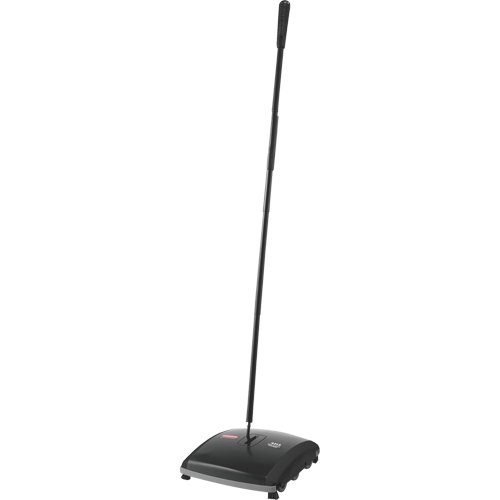 Executive Series Dual Action Bristle Mechanical Sweeper, 7.5" Sweeping Width - Rubbermaid FG421388BLA
