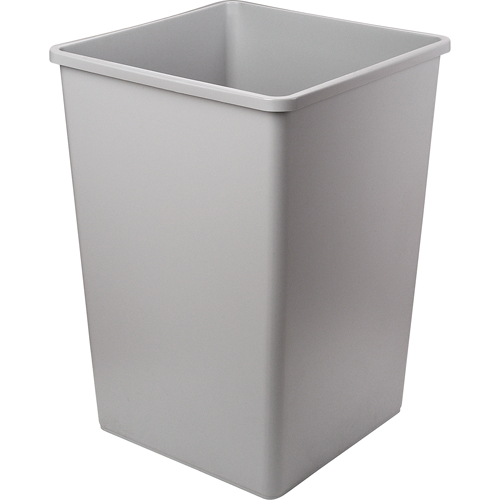 Contenants Untouchable, Poly&eacute;thyl&egrave;ne, 35 gal. US - Rubbermaid FG395800GRAY