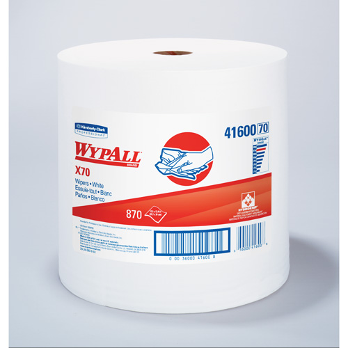 Chiffons X70, Robuste, 13-2/5' lo x 12-1/2" la - Kimberly-Clark 41600