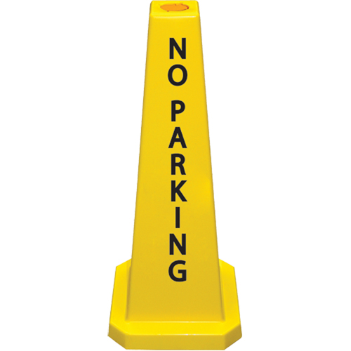 "No Parking" Lamba Traffic Cones, English - CCI Canada 03-600-11