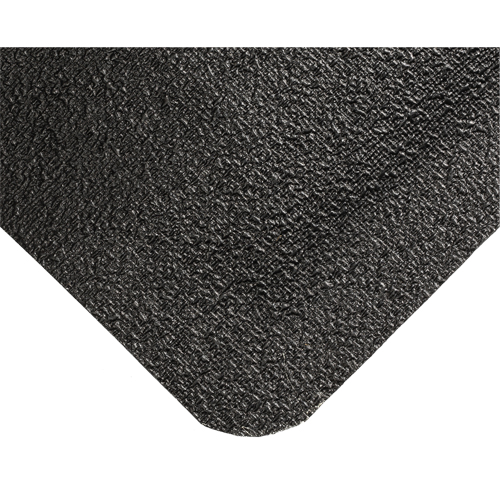 Tapis WeldSafe No 447, Caoutchouc, 75' lo, 3' la x 9/16" &eacute;pais, Noir - Wearwell 447.916X3X75BK
