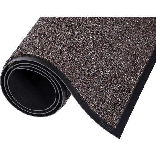 Cross-Over Matting, Wiper/Scraper, 4' x 50' x 5/16", Walnut - Mat Tech CRM428SM-50