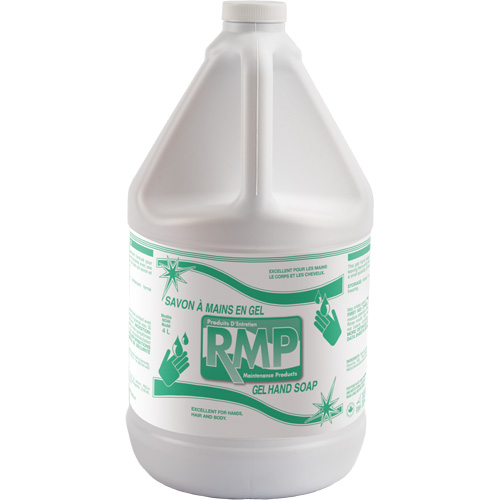 Savon vert pour les mains, Gel, 4 L, Parfum&eacute; - Produits d’entretien RMP 