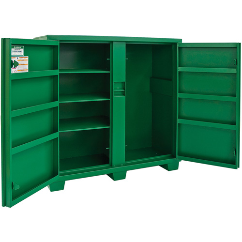 Utility Cabinet, Steel, Green - Greenlee 5660LH