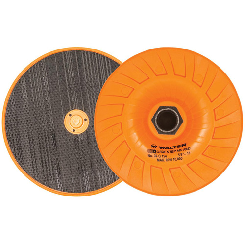 QUICKSTEP Maximum Grip Backing Pad - Walter Surface Technologies 07Q154