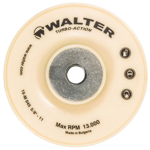 TURBO Backing Pad Assemblies - Walter Surface Technologies 15M045