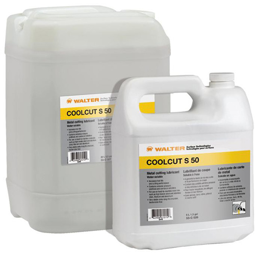 COOLCUT S-50 Water-Miscible Cutting Lubricant, 208 L - Walter Surface Technologies 53C028