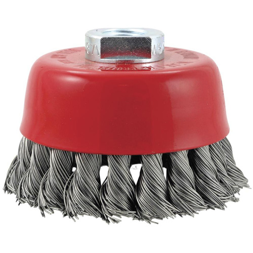CK3201M14 High Performance Knot Twisted Cup Brush, 3" Dia. - JET 554202