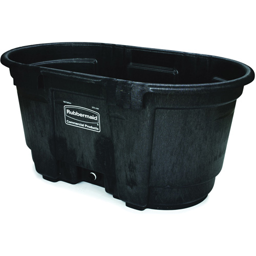 R&eacute;servoir de stockage, 31" p x 53" la x 25-1/8" h, Capacit&eacute; 800 lb, Noir - Rubbermaid FG424288BLA