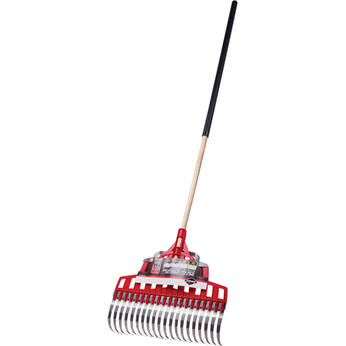 Multi-Purpose Lawn Rake, 20" Blade, 20 Tines, Hardwood Handle, Steel Blade - Garant GLR20SPC