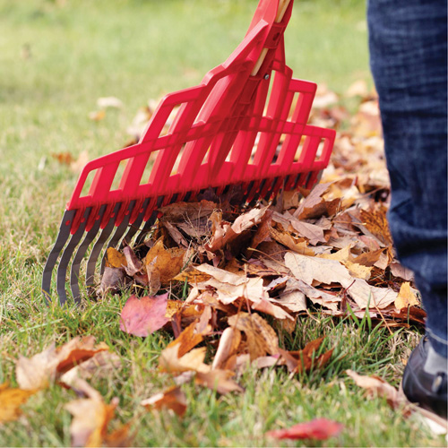 Multi-Purpose Lawn Rake, 20" Blade, 20 Tines, Hardwood Handle, Steel Blade - Garant GLR20SPC