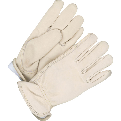 Gants de conducteur isol&eacute;s pour femmes, 8, Paume en Cuir fleur de vache, Molleton - Bob Dale Gloves 20-9-376-8