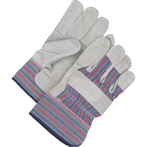 Classic Fitter Gloves with Patch Palm, One Size, Split Cowhide Palm, Fleece Inner Lining - Bob Dale Gloves 30-1-411PP