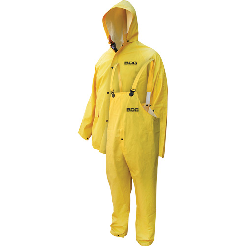 V&ecirc;tements imperm&eacute;ables ignifuges en trois morceaux Deny, Grand, Jaune - Bob Dale Gloves 95-1-901FR-L