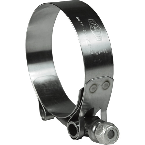T-Bolt Clamp, Min Dia. 4.266", Max Dia. 4.562" - Dixon Group STBC450