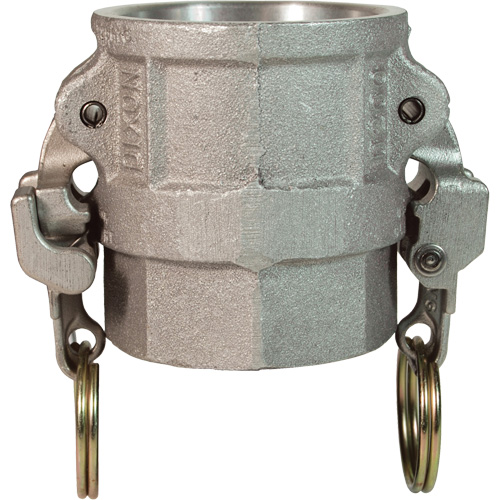 Coupleur &agrave; came et cannelure EZ Boss-Lock, Aluminium, Type D, 1", NPT femelle, 250 PSI - Dixon Group AD100EZ